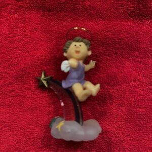 Hallmark Ornament 1983 Rainbow Angel  Donna Lee Angelic Figurines